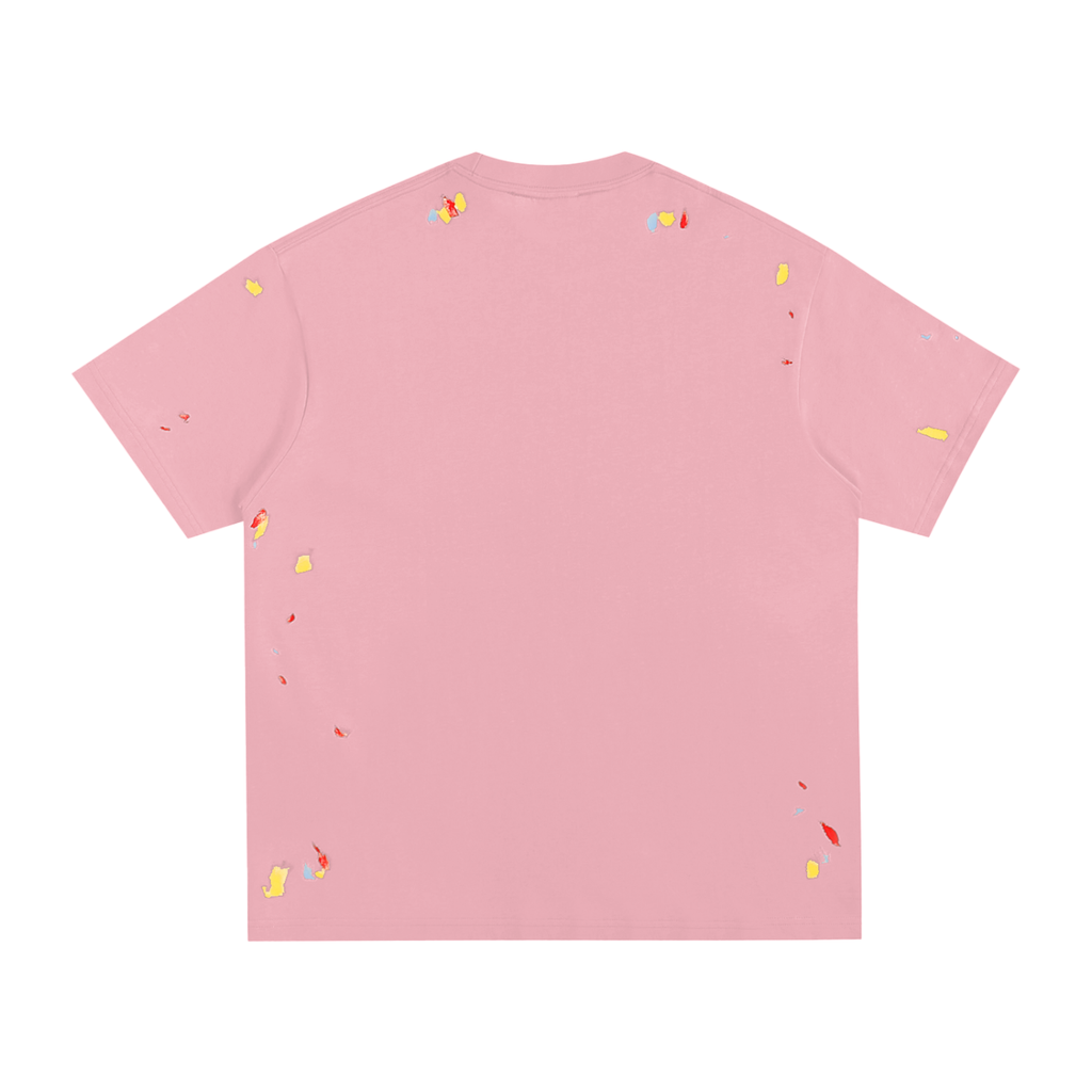 pyro paint splatter tee shirt