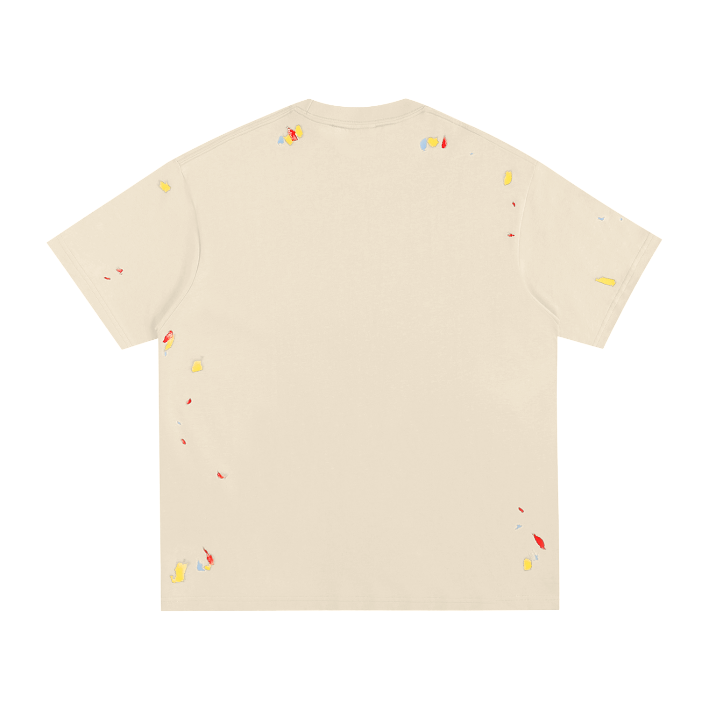 pyro paint splatter tee shirt