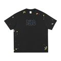 pyro paint splatter tee shirt